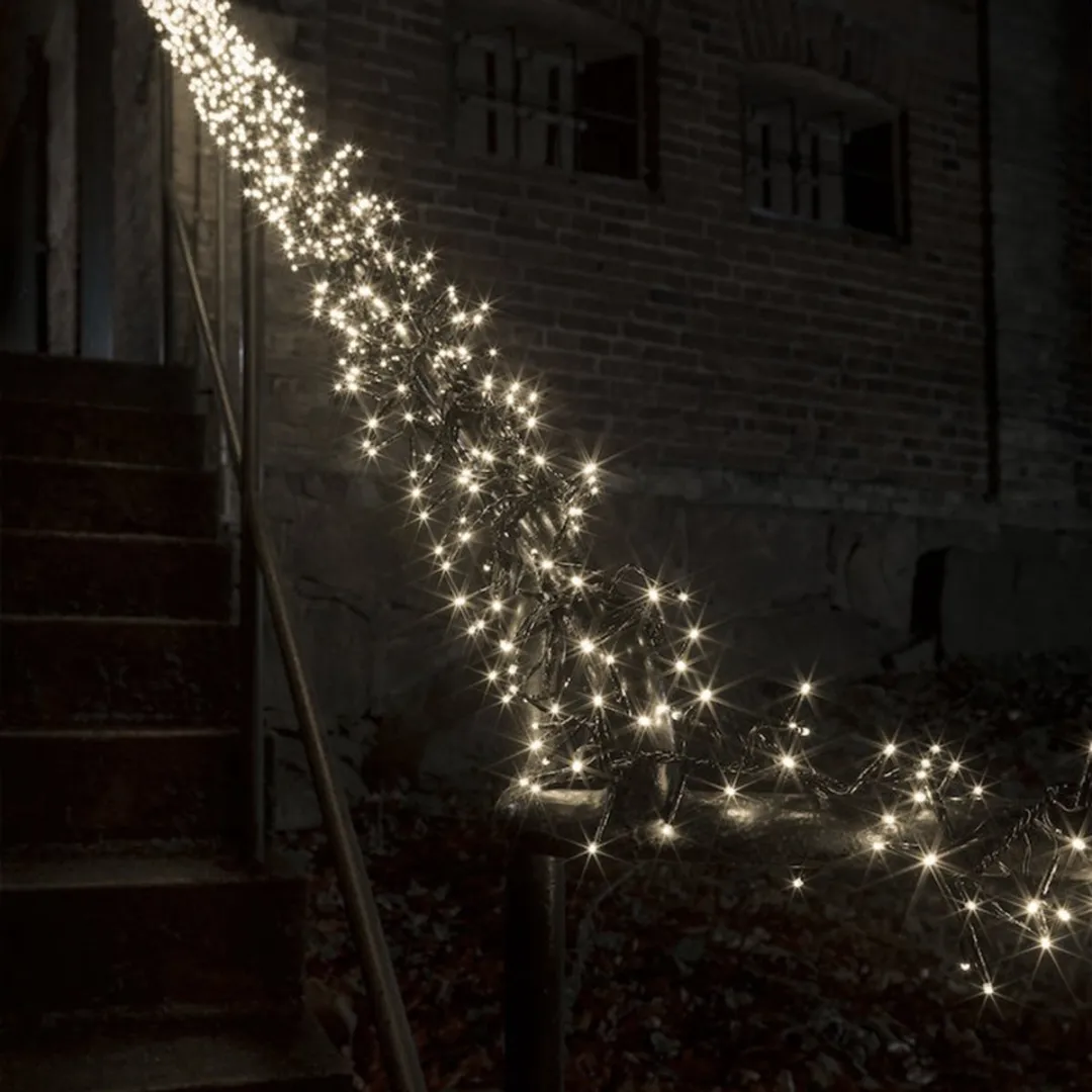 Konstsmide Clusterverlichting 1152 LEDs - 8,6m - Warm Wit - IP44 - afbeelding 2 van 6