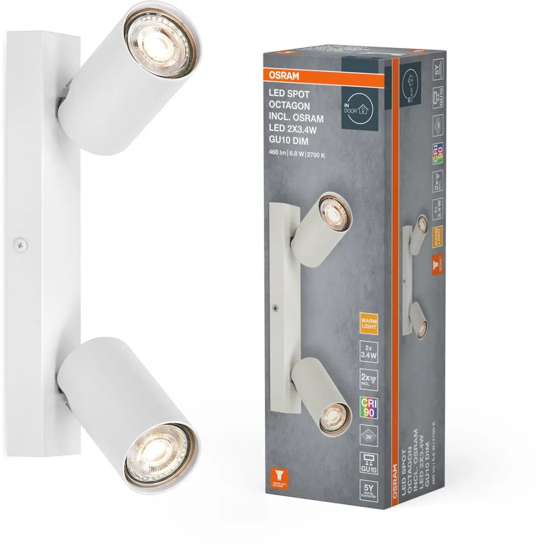 Osram LED Spot Octagon GU10 2x3,4W