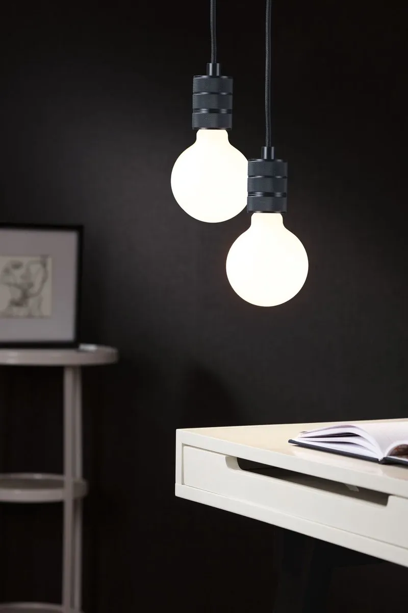 Paulmann Neordic Tilla Hanglamp E27 60W - Zwart