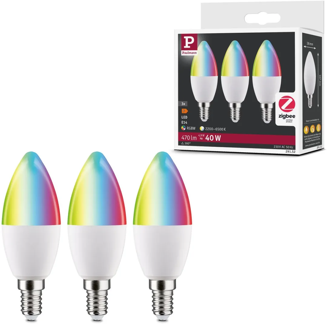 Paulmann Smart Home Zigbee 3.0 LED Kaars E14 RGBW