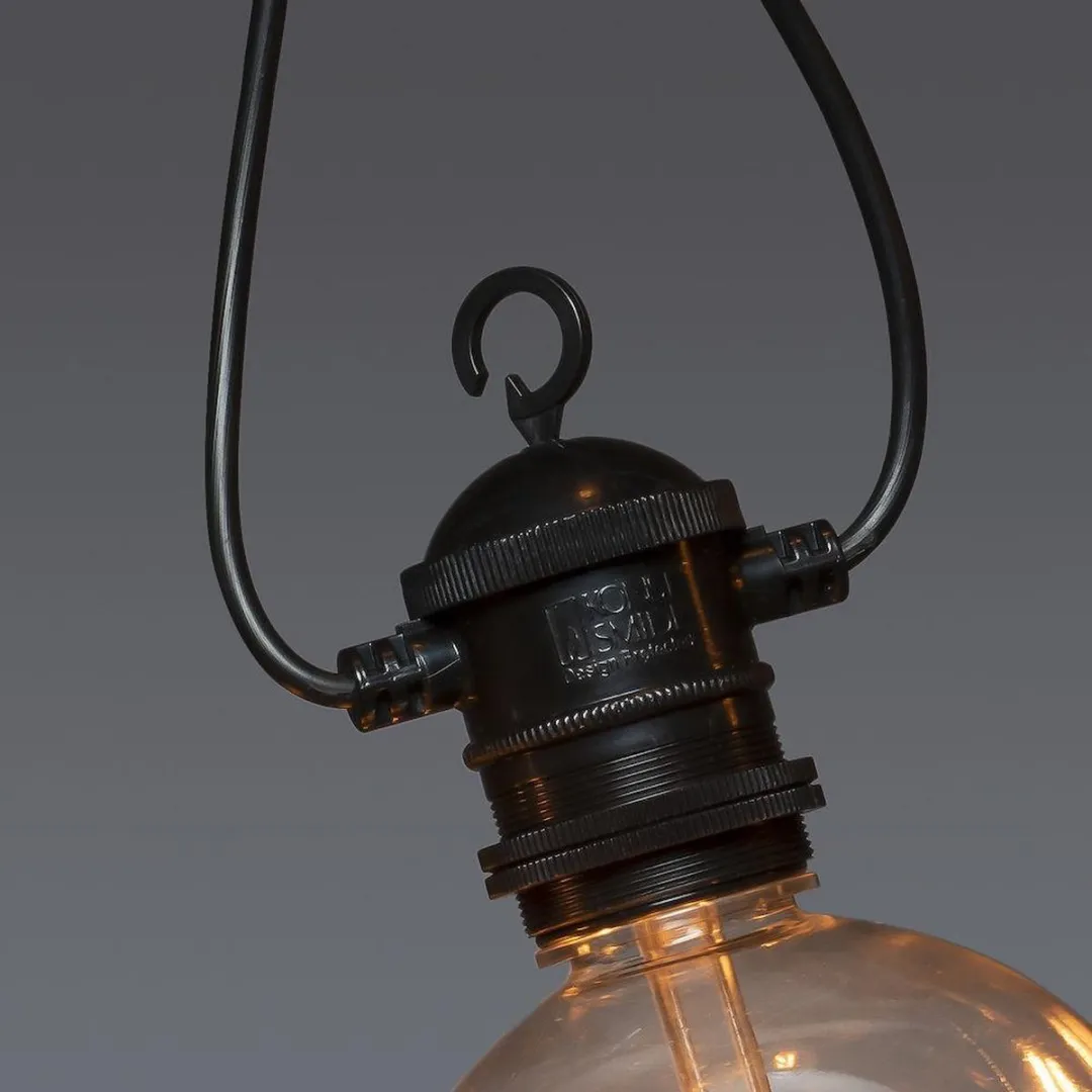 Konstsmide Sweden 2395-800 Snoerverlichting - 10x Ø10cm Globes Warmwit