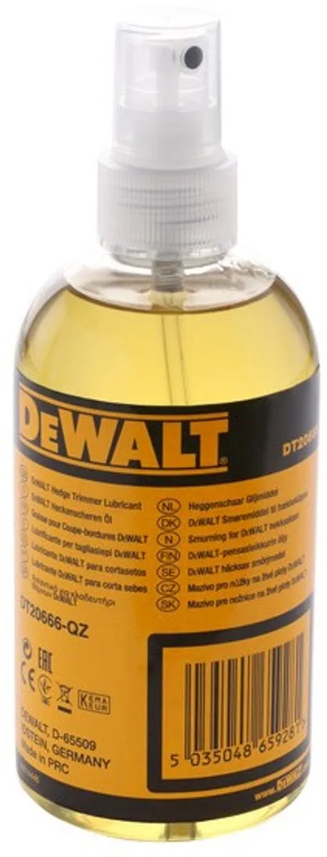 DeWalt DT20666 Oliespray Heggenscharen 300ml