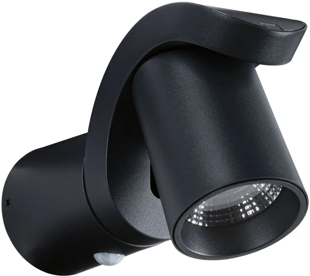 Paulmann LED Wandarmatuur Cuff Schemergestuurd 10W 700lm - Antraciet