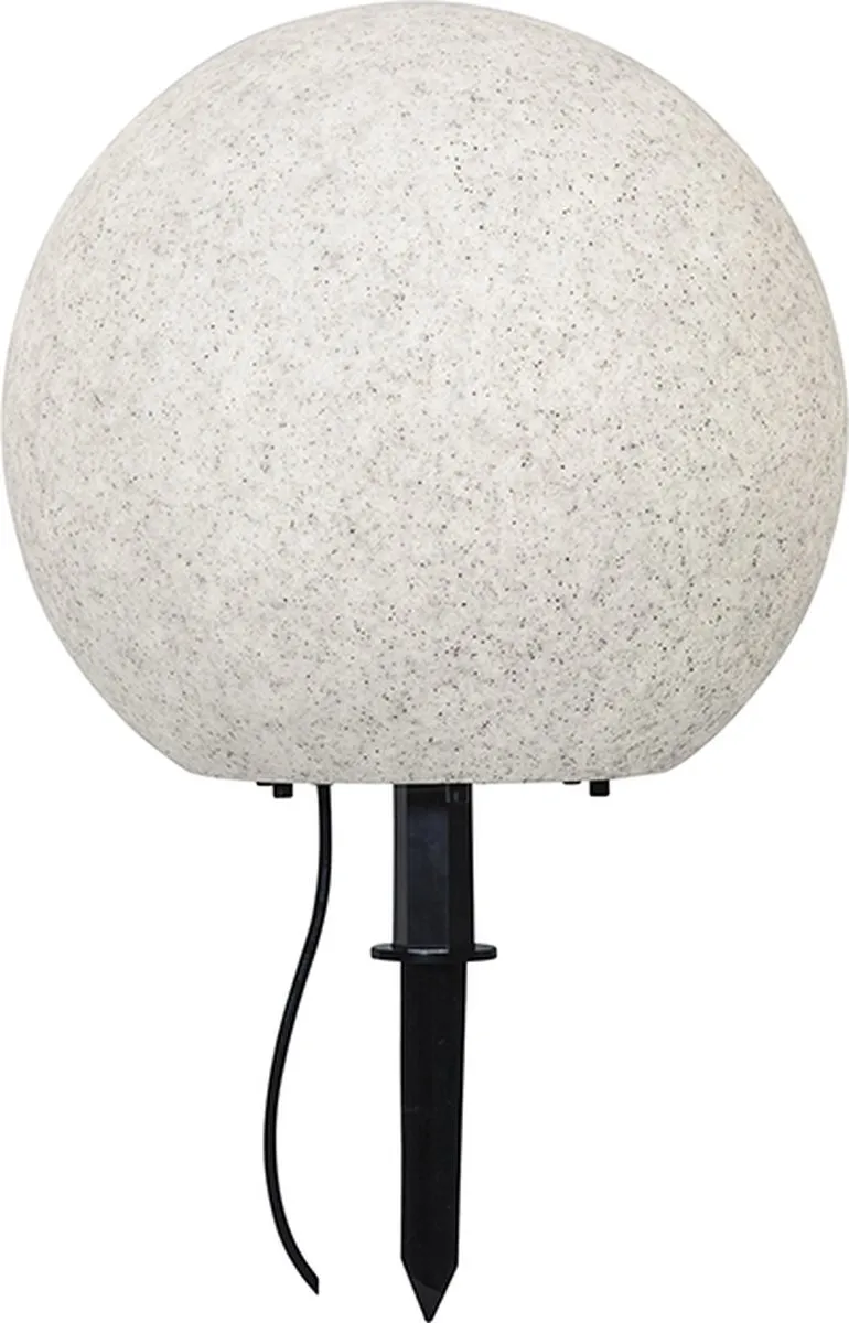 Star Trading Steen Padlamp Globe Grijs 40cm E27 IP65