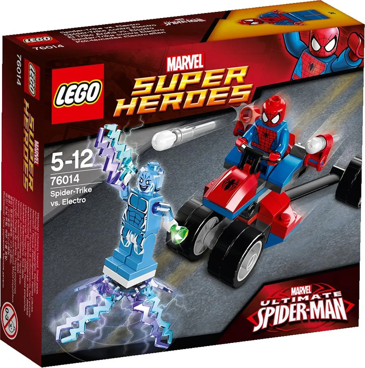 LEGO Super Heroes Spider-Trike vs. Electro 76014 - 2 Minifiguren