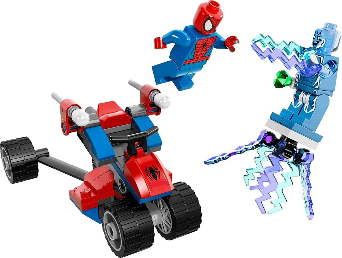 LEGO Super Heroes Spider-Trike vs. Electro 76014 - 2 Minifiguren