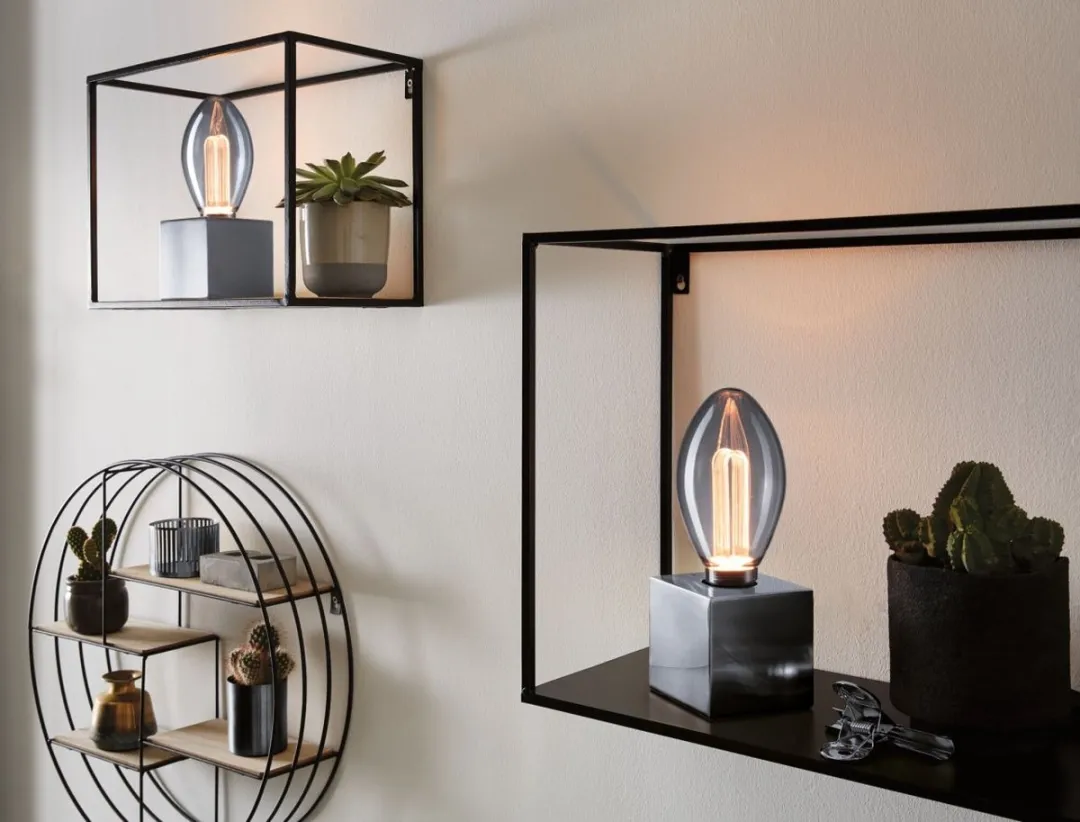 Paulmann Inner Glow Edition LED-gloeilamp E27 3,5W 80lm Rookglas