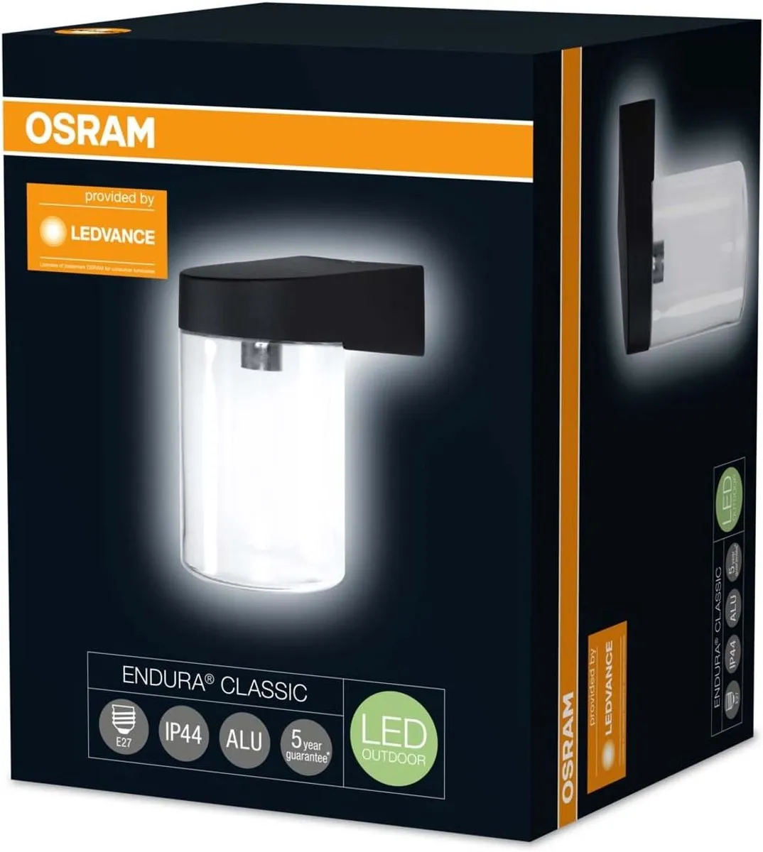 Osram Endura Classic Bold LED Wandlamp E27 60W - Helder