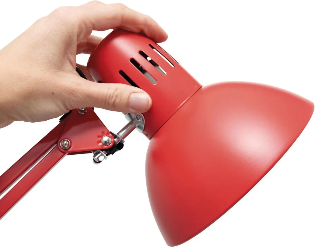 MAULstudy LED Bureaulamp Metaal Rood E27