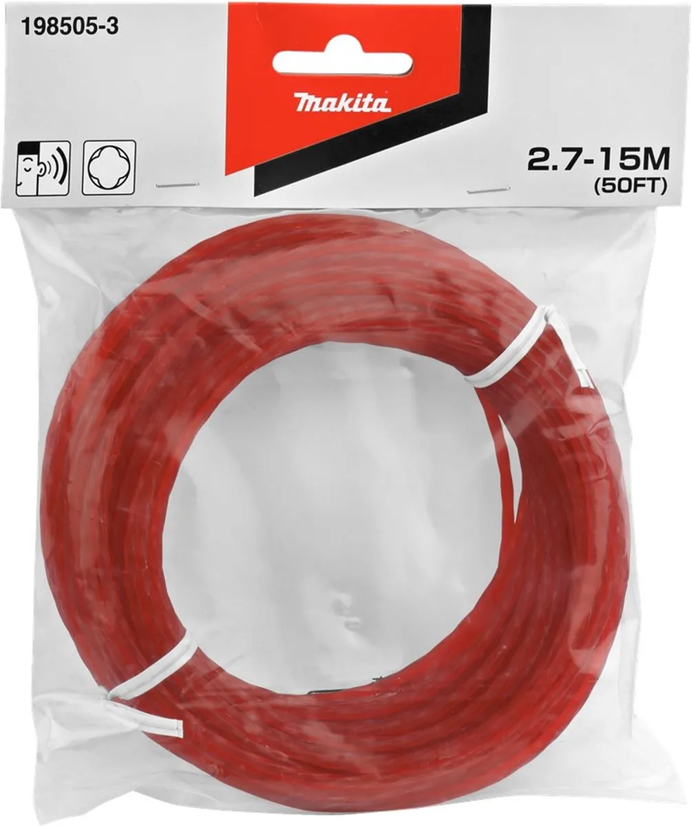 Makita Maaidraad 2,7mm x 15m Fluister