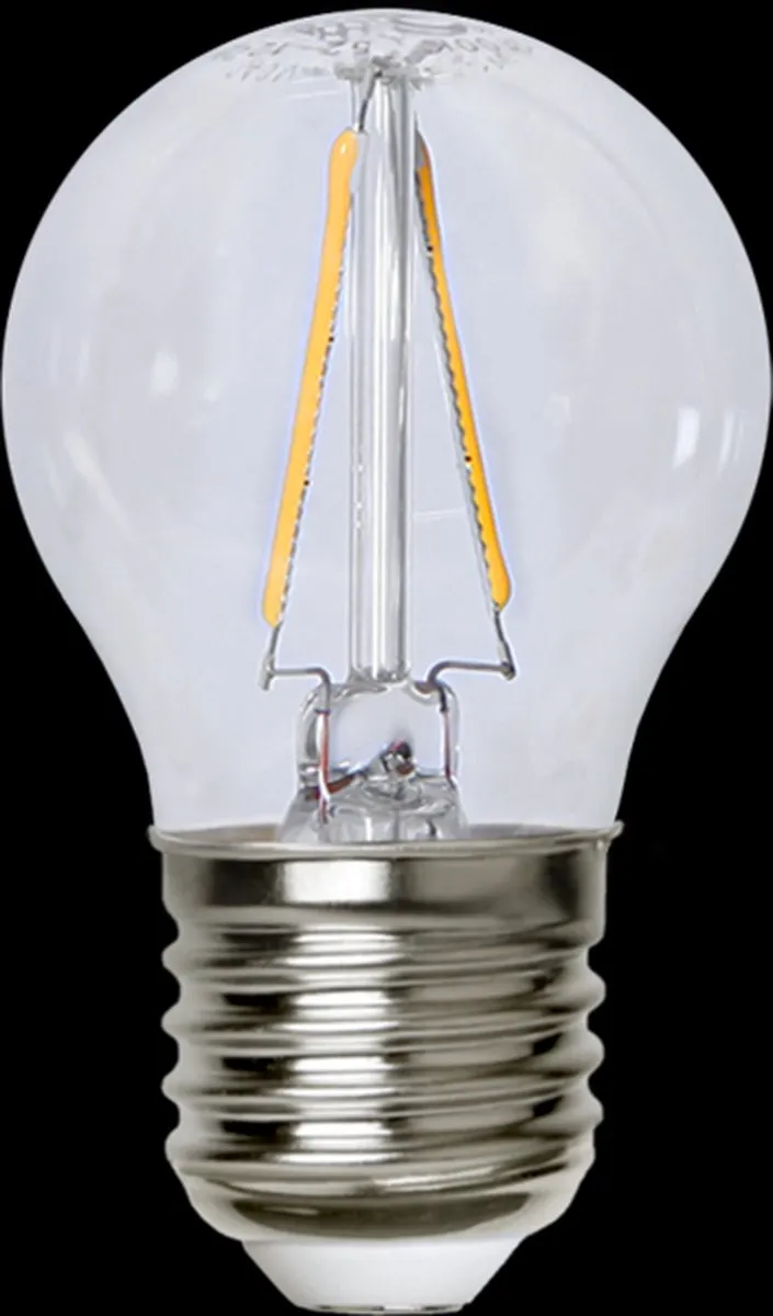 Star Trading Kogellamp E27 2W Extra Warm Wit 2700K