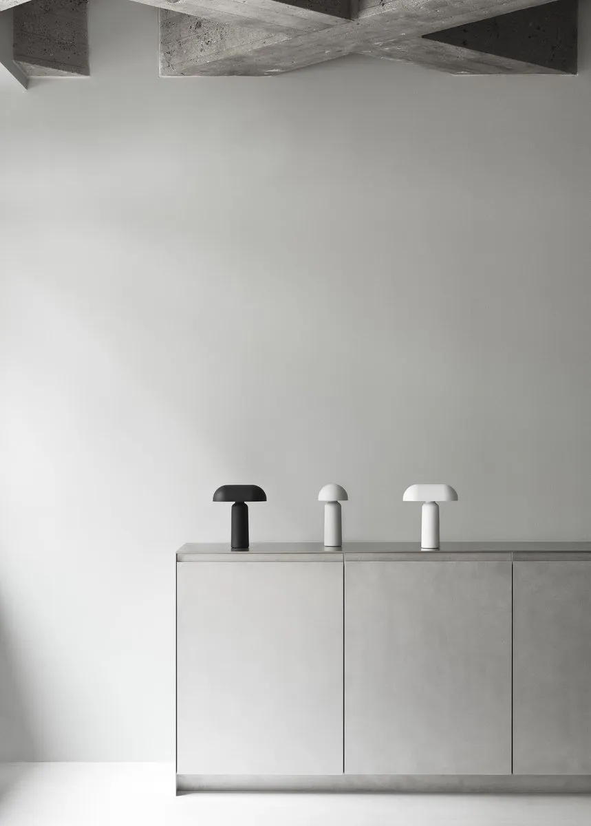 Normann Copenhagen Porta LED Tafellamp Oplaadbaar - Bruin - afbeelding 6 van 6