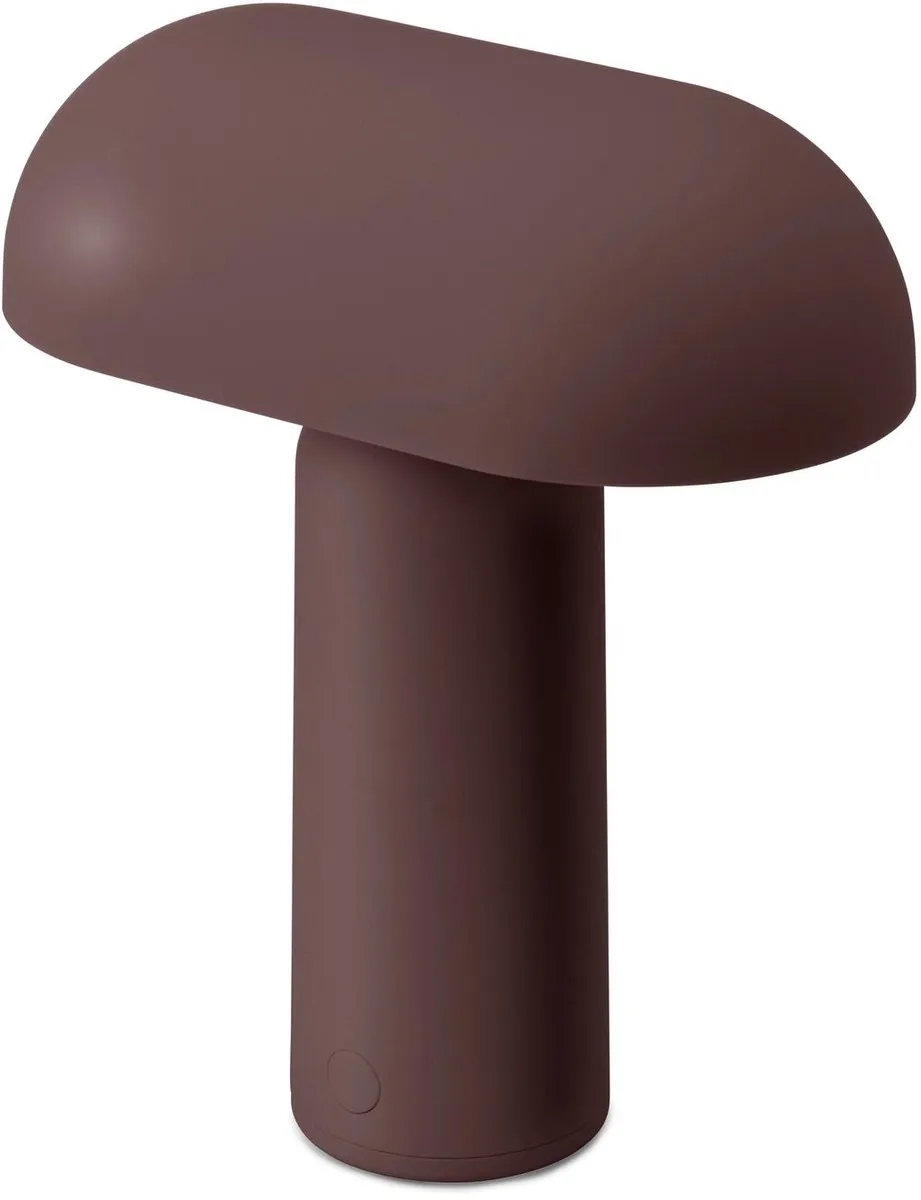 Normann Copenhagen Porta LED Tafellamp Oplaadbaar - Bruin