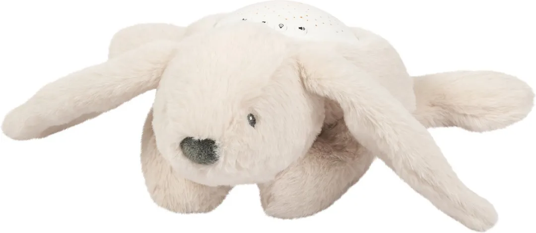 Nattou Konijn Nachtlamp Projector - 26cm - Beige