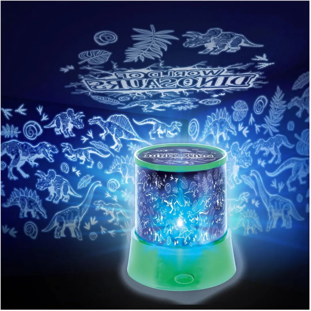 Toi-Toys World of Dinosaurs Projectielamp Blauw