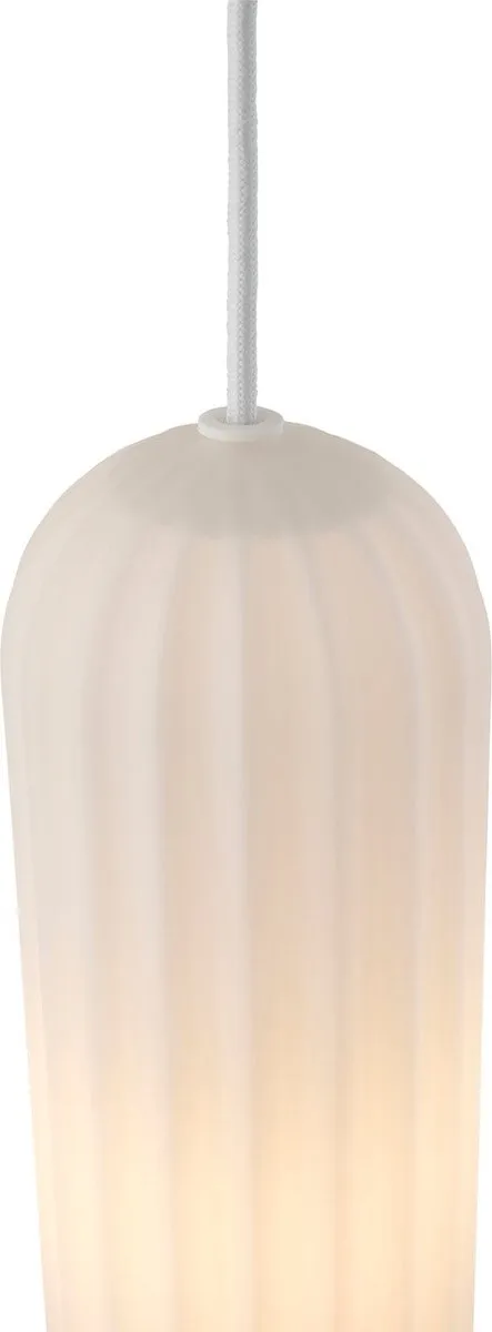 Nordlux Miella Hanglamp 3-arm E27 - Opaal wit - 3x10cm