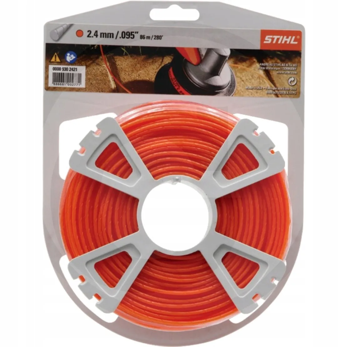 Stihl Geruisloze Maaidraad Rol Ø2,4mm x 83m