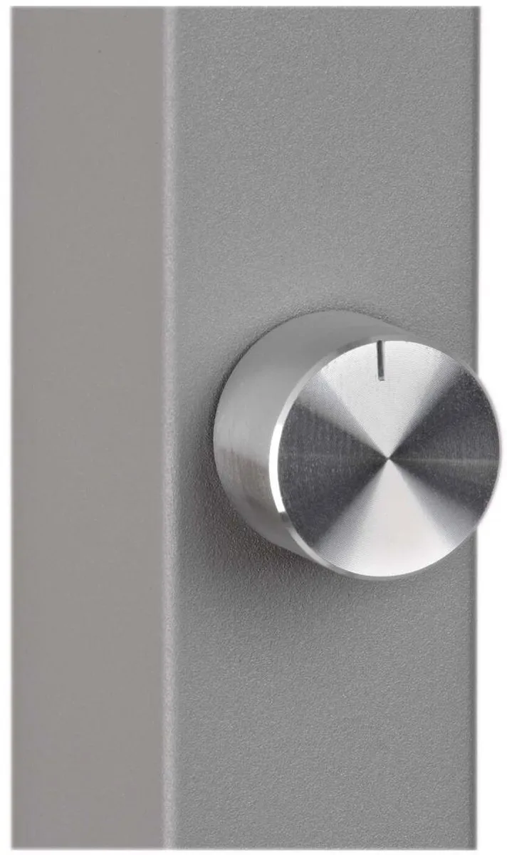 MAUL Javal LED Vloerlamp - 3x34W - 196cm - Zilver
