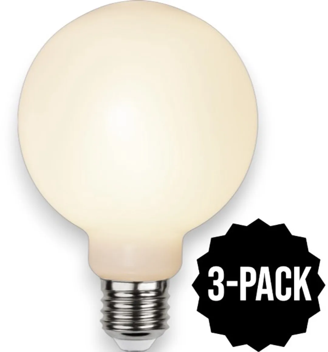 Star Trading Prikkabel G95 Bol E27 1.2W Extra Warm Wit