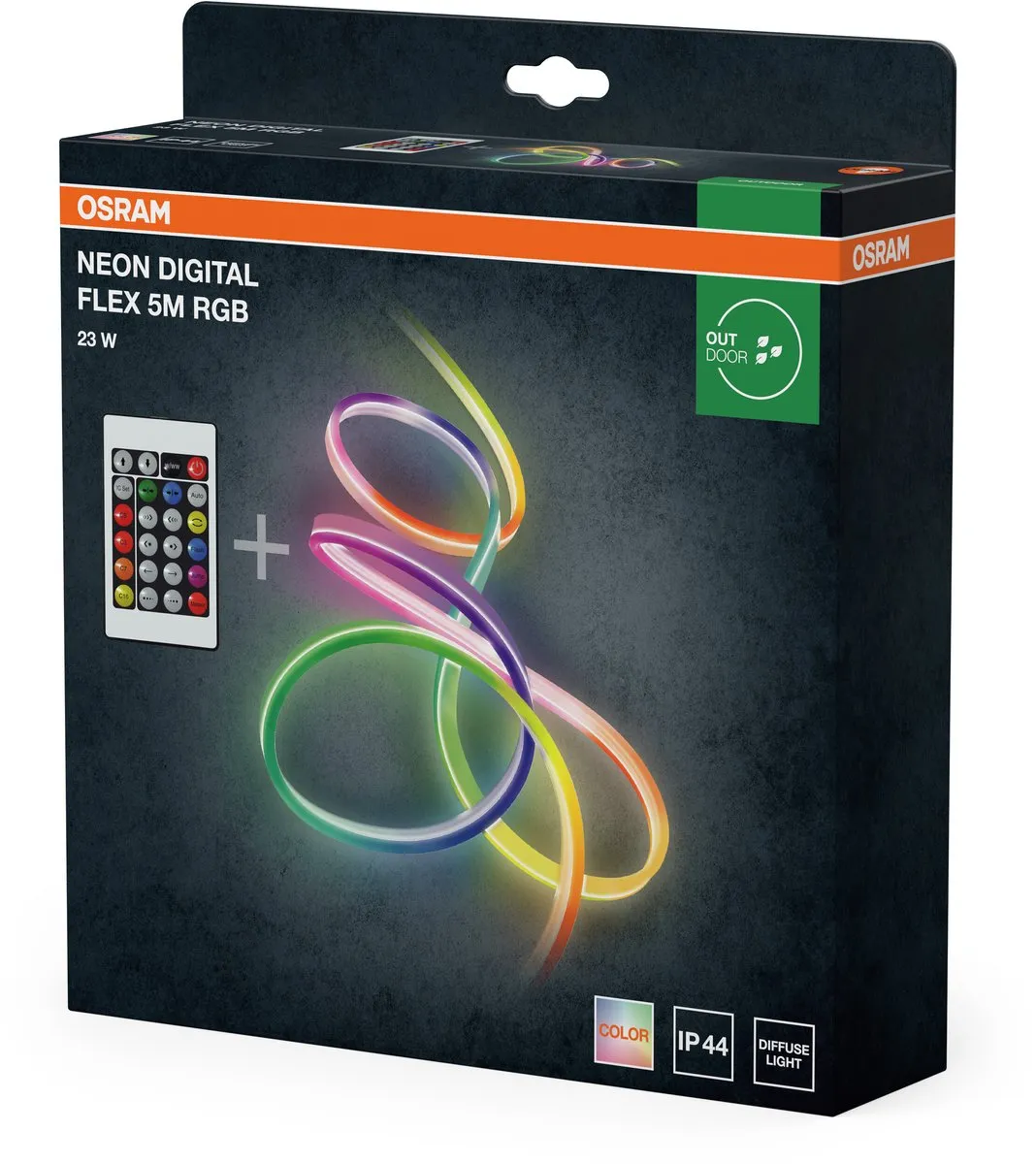 Osram Neon Digital Flex LED-strips 5m RGB - IP44 - afbeelding 6 van 6