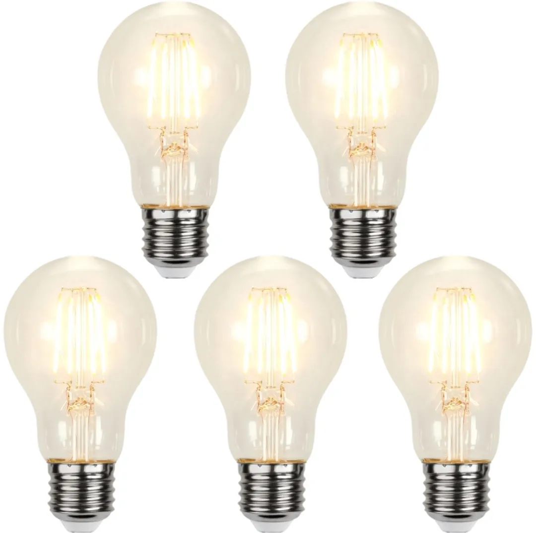 Star Trading Standaard Bol Schemersensor 5 Stuks - 4.2W Super Warm Wit