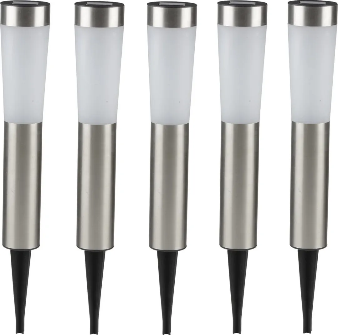 Grundig Prikspot Solar Tuinverlichting 5 Stuks