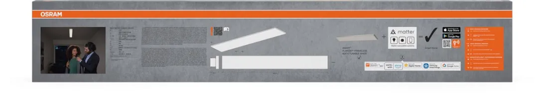 Osram Smart+ Matter Planon Frameless LED Paneel 27W 2000lm - afbeelding 6 van 6