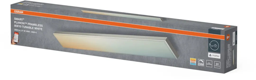 Osram Smart+ Matter Planon Frameless LED Paneel 27W 2000lm - afbeelding 5 van 6