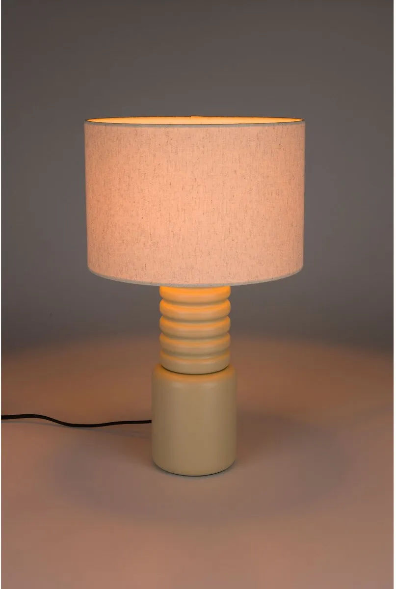 Zuiver Six Tafellamp - Beige - Ø30cm