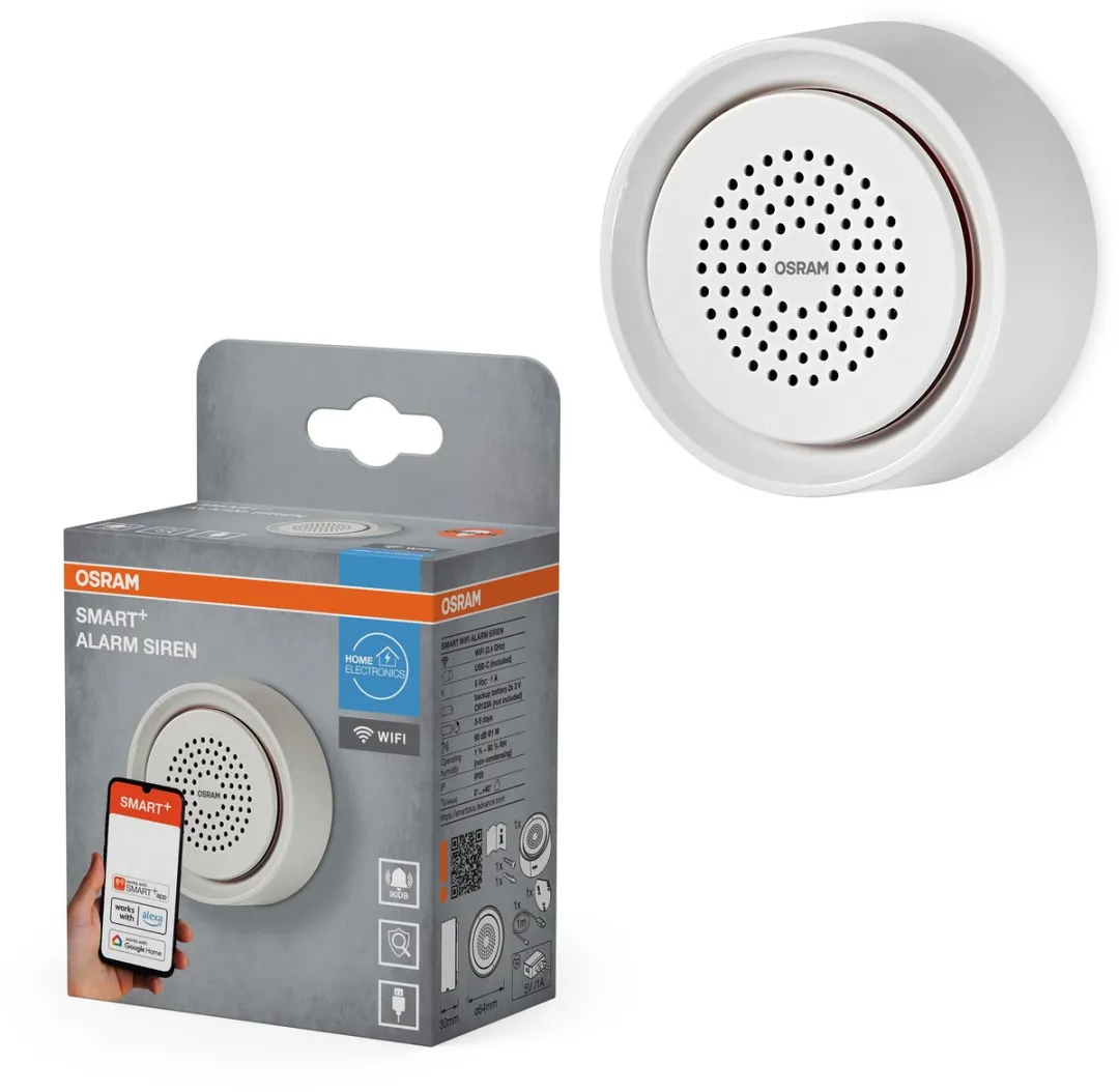 Osram SMART+ Alarm Sirene WiFi - Wit