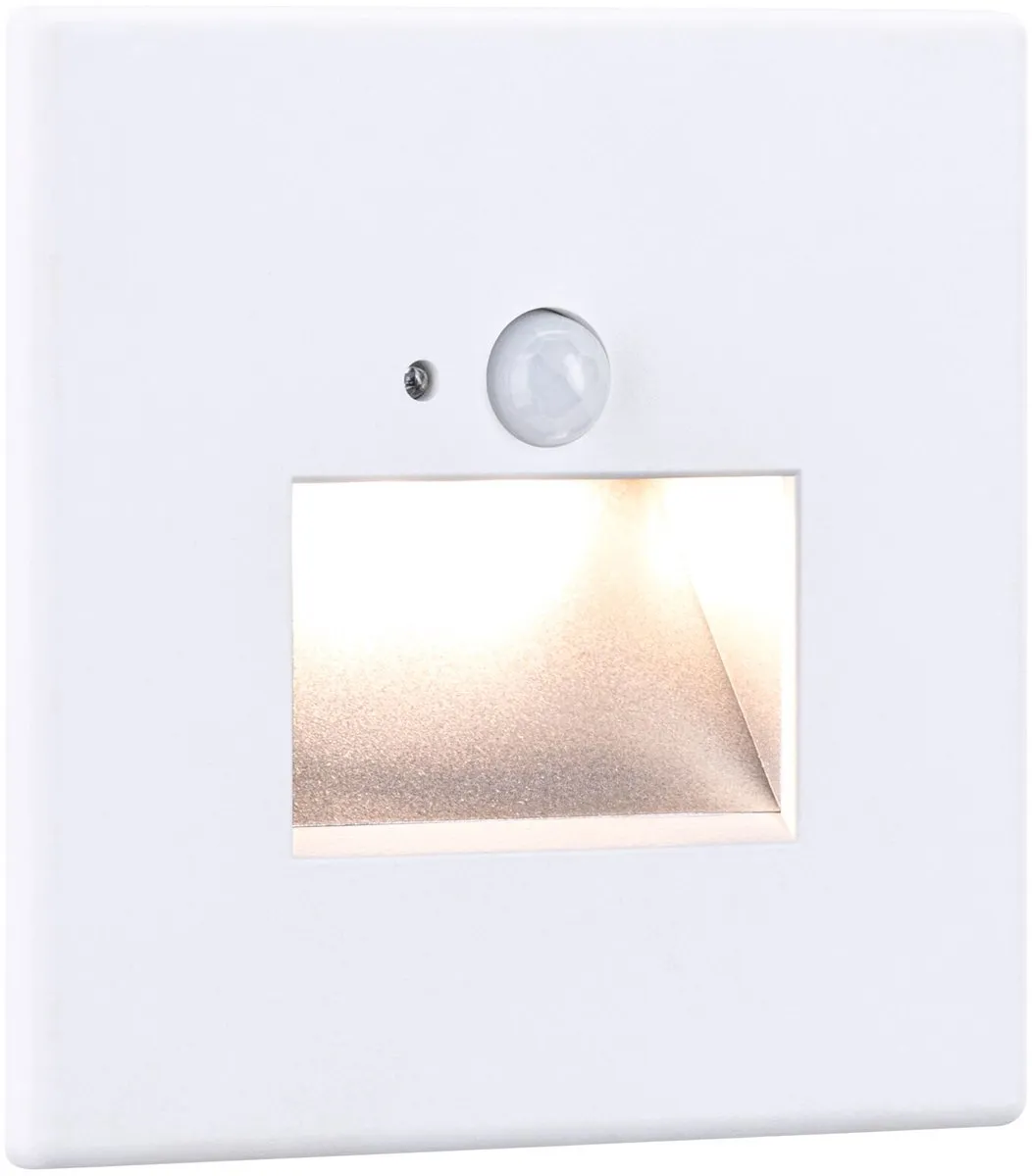 Paulmann Edge LED Wandinbouwlampen 3x - 1,2W - 2700K - Wit Mat