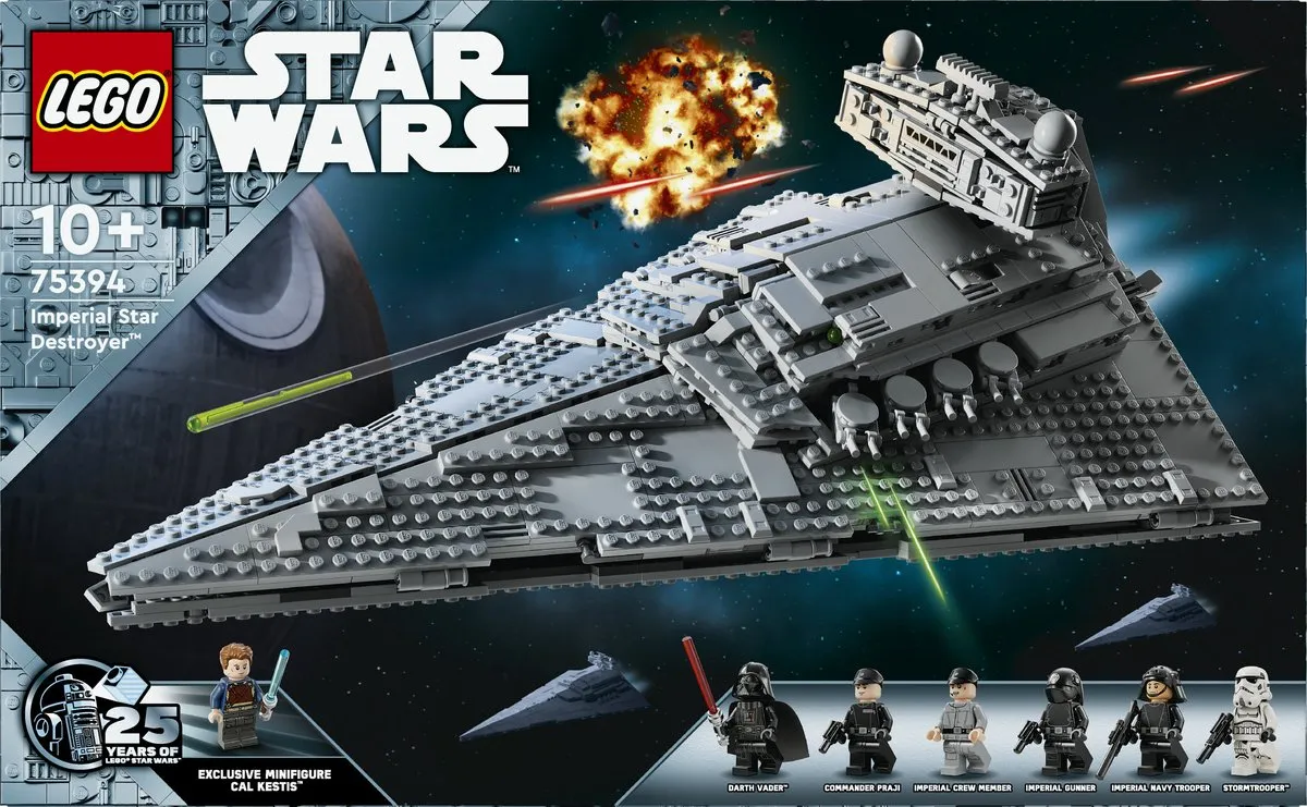 LEGO Imperial Star Destroyer 75394 - 1555 Stukken - 7 Minifiguren