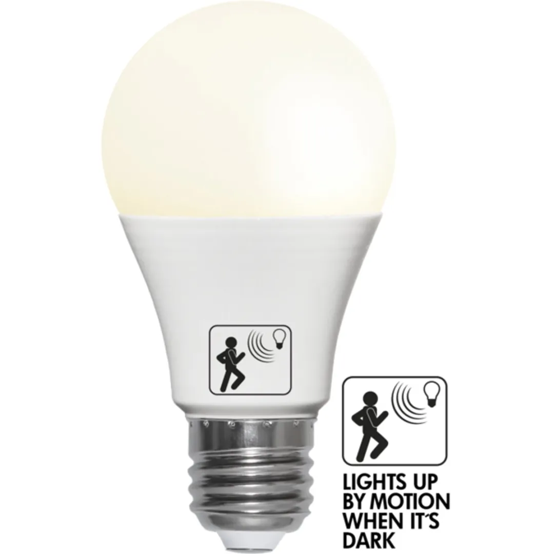 Star Trading Bewegingssensor E27 4.8W Extra Warm Wit - Mat
