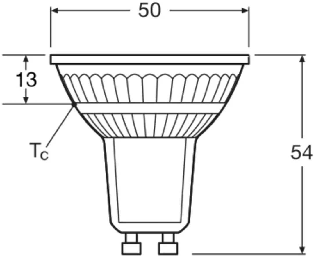 Osram LED Superstar Reflector Spot GU10 PAR16 4.7W 350lm - Koel wit 4000K