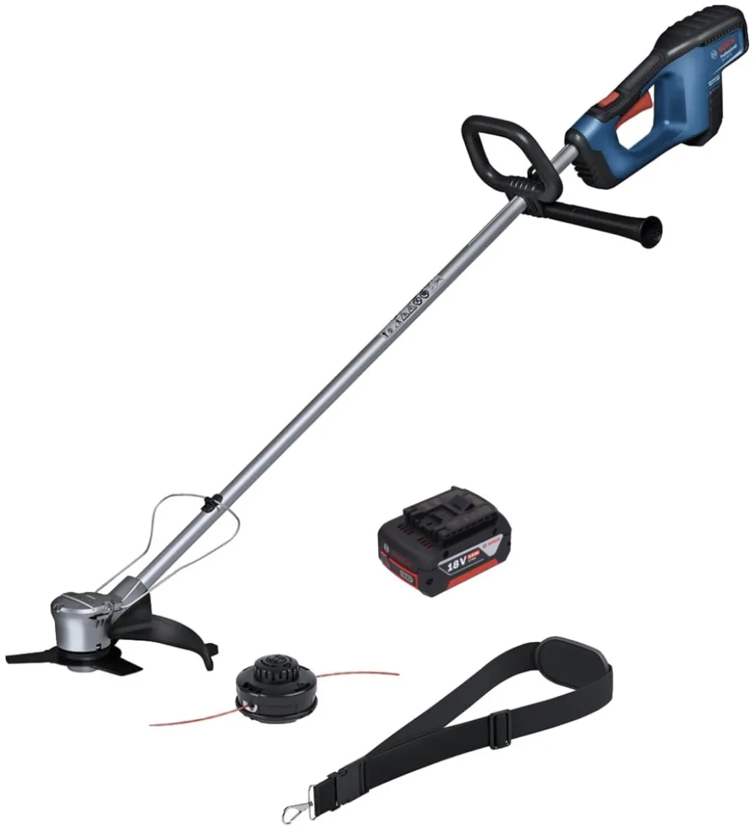 Bosch Professional GFR 18V-23 Accu Bosmaaier 330mm - 5.0Ah - afbeelding 3 van 5