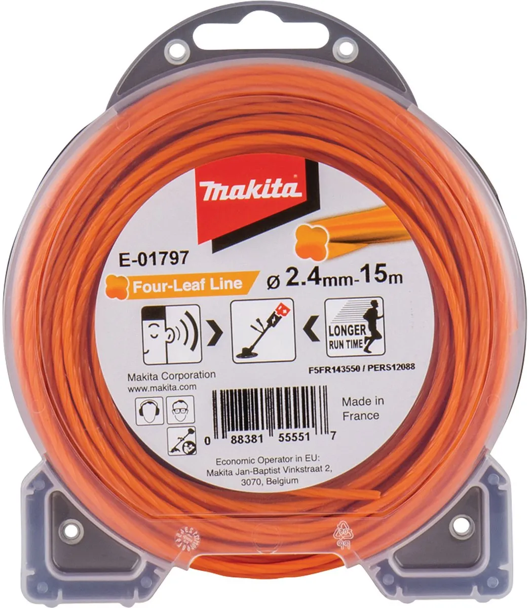 Makita E-01797 Maaidraad Klaverblad 2,4mm