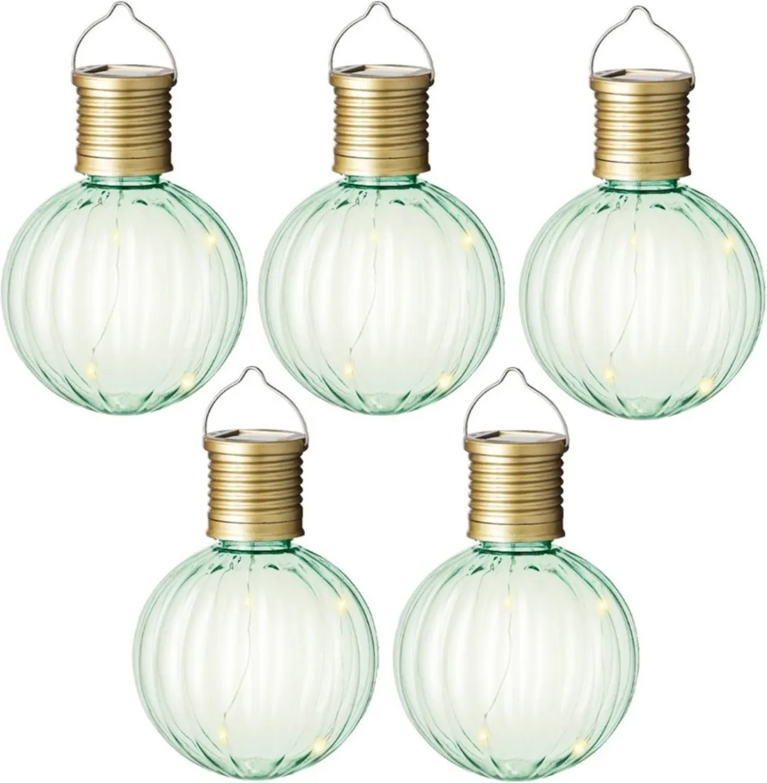 Lumineo Solar Lampion Groen