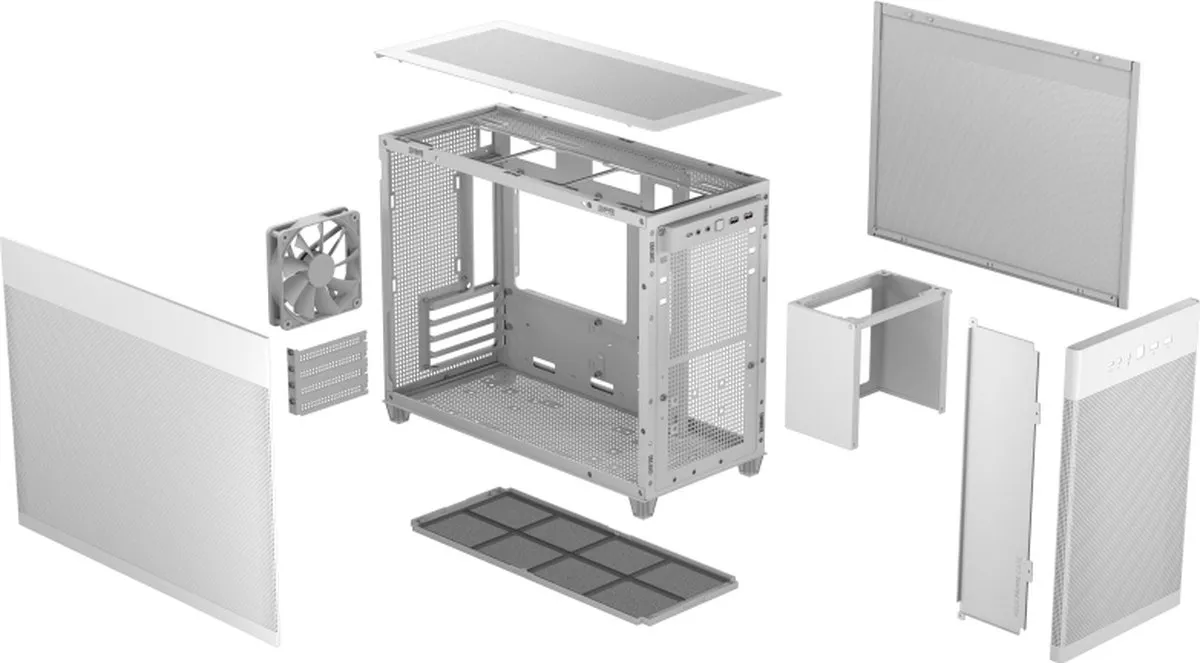 ASUS Prime AP201 PC Behuizing - Wit