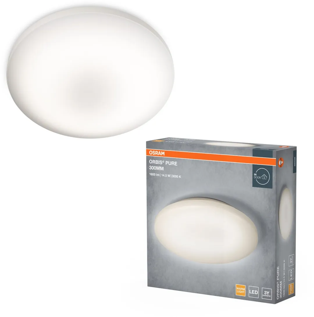 Osram Orbis Pure LED Plafondlamp 300mm - 15,5W - Wit