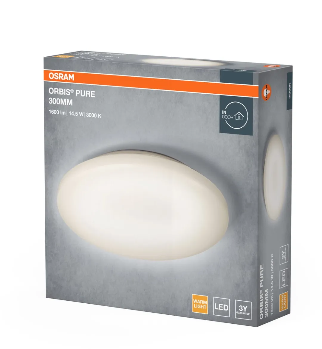 Osram Orbis Pure LED Plafondlamp 300mm - 15,5W - Wit