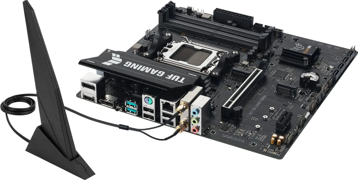 ASUS TUF Gaming A620AM-PLUS WIFI Moederbord - AM5 - microATX