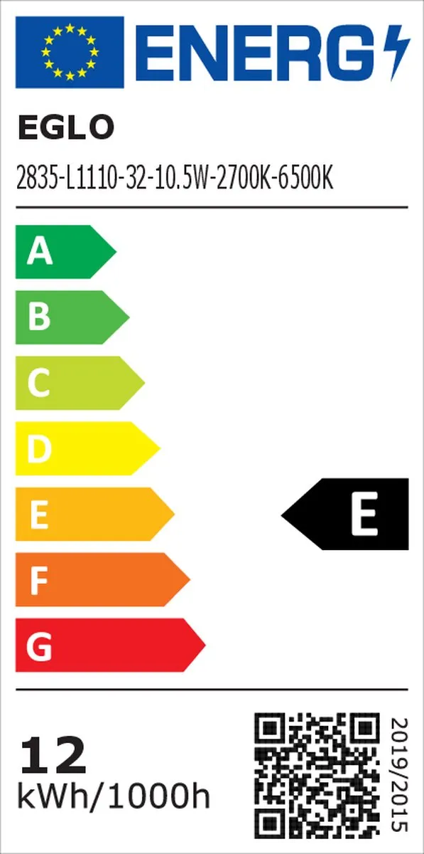 EGLO connect.z Herrora-Z Smart Plafondlamp 120cm - Wit - 2765K - Zigbee