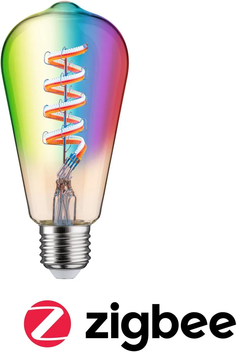 Paulmann Filament LED-kolf ST64 E27 470lm RGBW+ - 6,3W - Goud