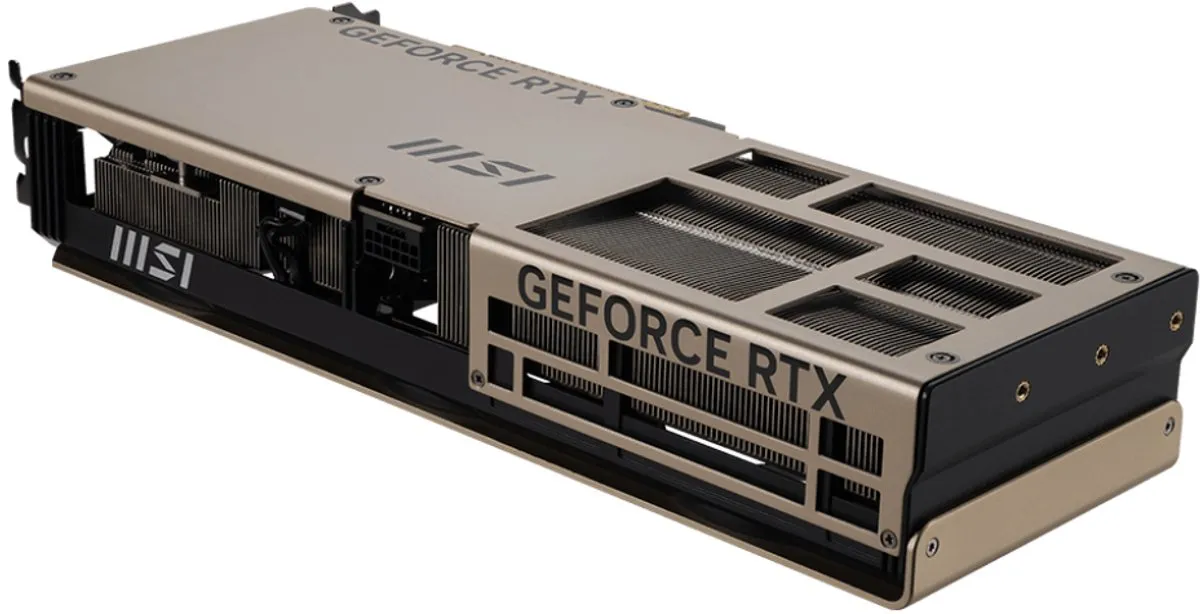 MSI NVIDIA GeForce RTX 5070 12G INSPIRE 3X OC- Videokaart - 12 GB - GDDR7 - PCIe 5.0 - 1x HDMI 2.1b - 3x DisplayPort 2.1a