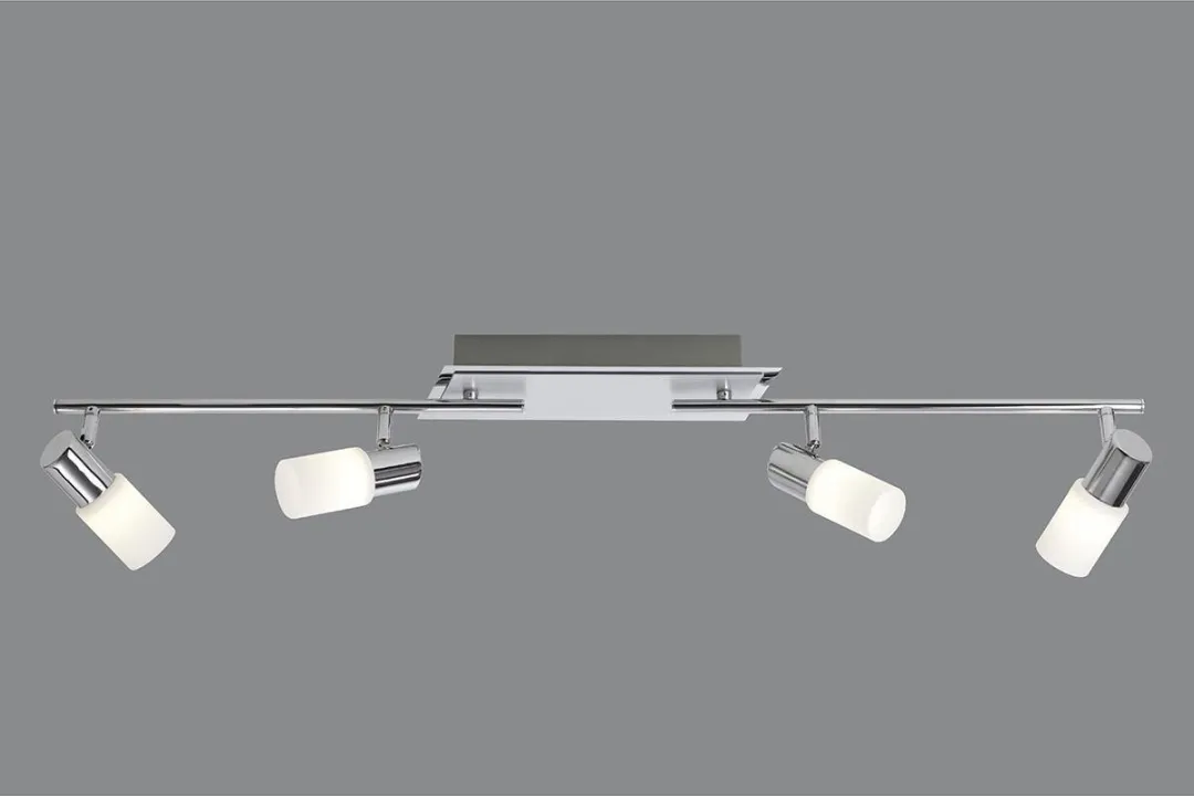 Osram Torna Clupo LED Plafondspot 16W - 4 Lichtpunten - Mat Chroom
