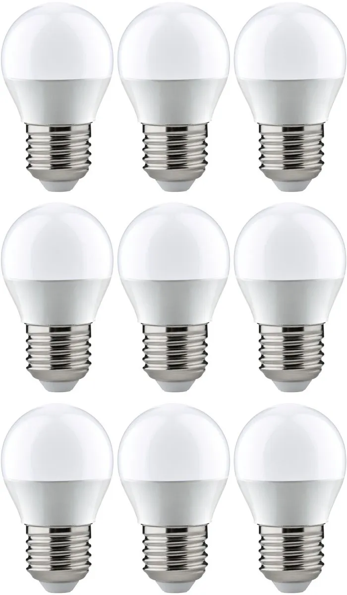 Paulmann LED Kogellamp E27 Set 3x470lm 5,5W 2700K