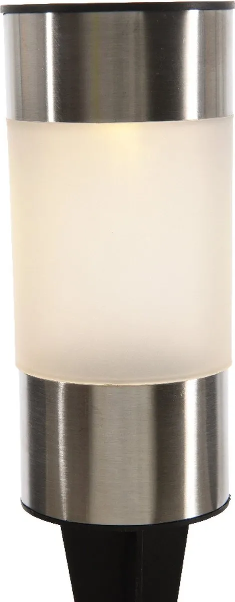 Decoris Solar Prikspot 14cm - Zilver