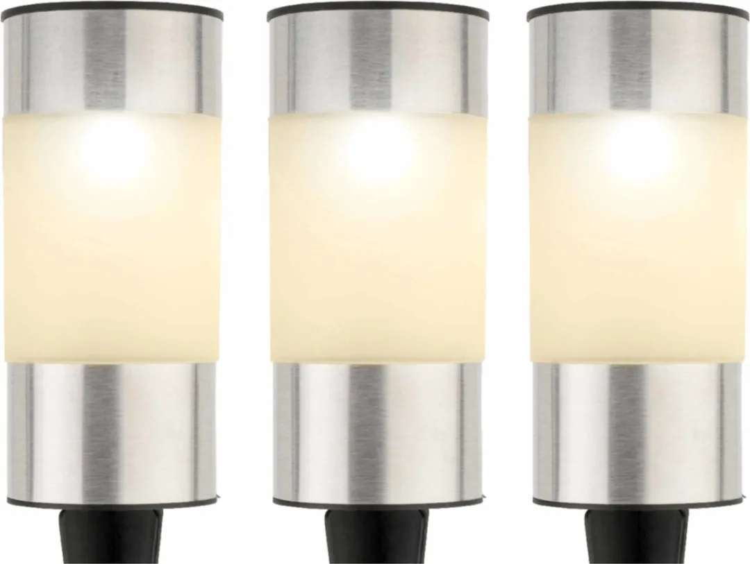 Decoris Solar Prikspot 14cm - Zilver