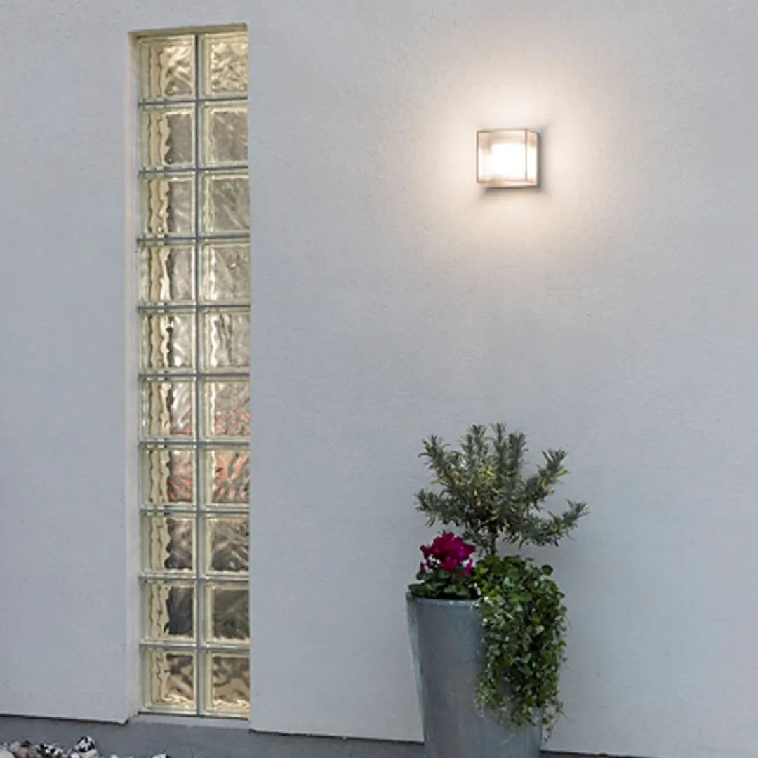 Konstsmide San Remo LED Wandlamp 6x1W 3000K - 19cm - Grijs/Rook - afbeelding 4 van 6