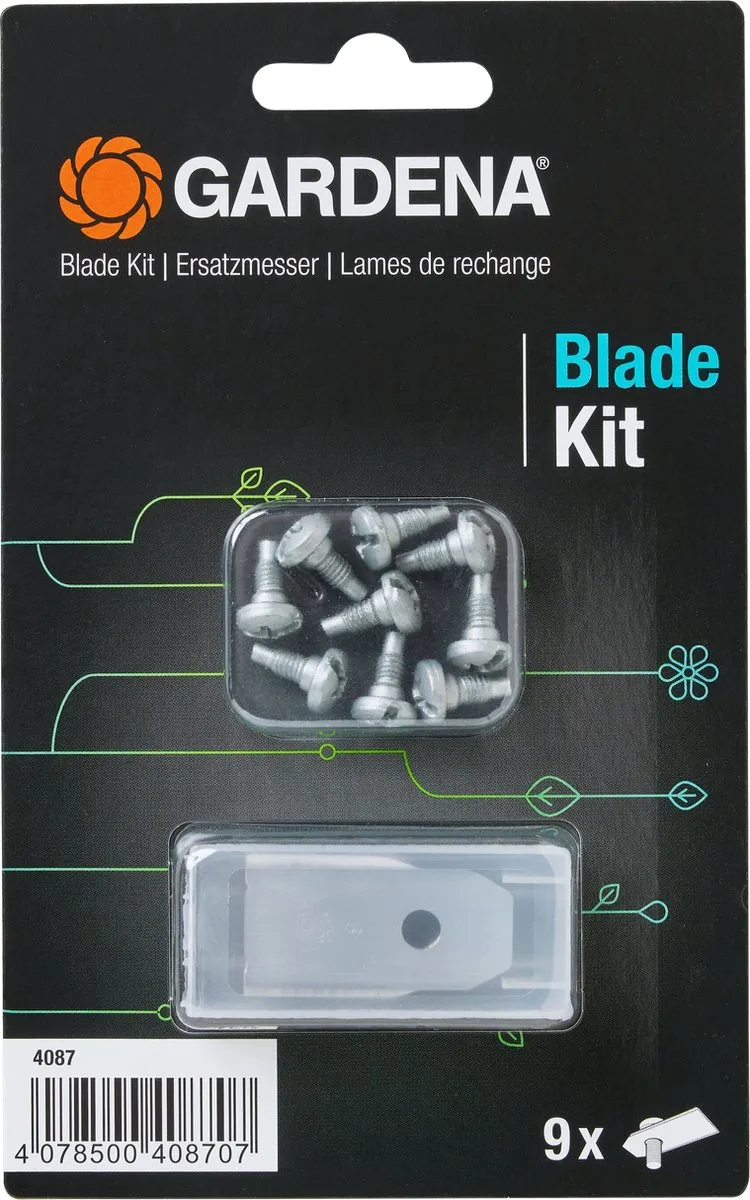 Gardena Reservemessen voor Robotmaaiers - 9 Stuks